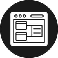 Web Development Icon Design vector