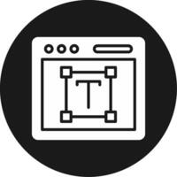 Font Design Icon Design vector