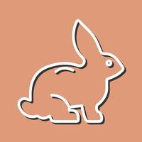Rabbit Icon Design vector