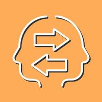 Knowledge Sharing Icon Design vector
