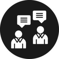 Conversation Icon Design vector