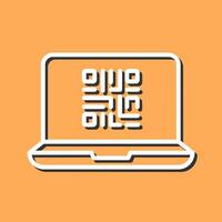 QR Code Scanner App Icon Design vector