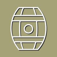 Wine Barrels Icon Design vector