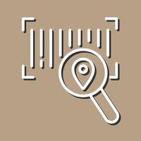 Barcode Tracking Icon Design vector