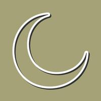 Moon Icon Design vector