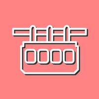 Suspension Railway Icon Design vector