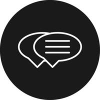 Conversation Icon Design vector