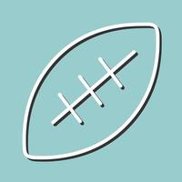 Rugby Icon Design vector