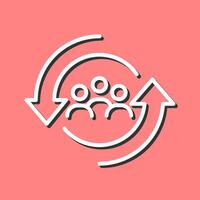 Career Change Icon Design vector