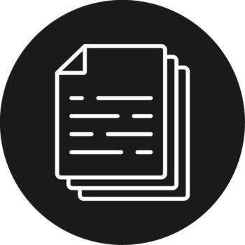 Document Icon Design vector