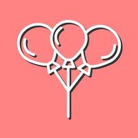 Balloons Icon Design vector