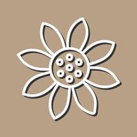 Sunflower Symbol Icon Design vector