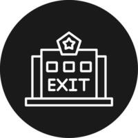 Exit Icon Design vector