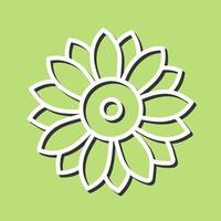 Floral Arrangement Icon Design vector