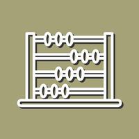 Abacus Icon Design vector