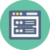 Database Icon Design vector