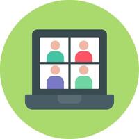 Meeting Icon Design vector