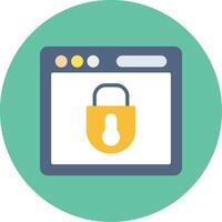 Password Icon Design vector