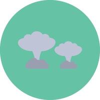 Nuclear Blast Icon Design vector