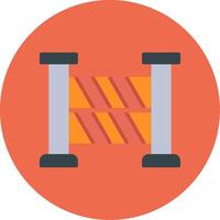 Road Block Icon Design vector