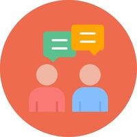 Group Chat Icon Design vector