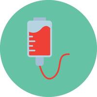Blood Transfusion Icon Design vector