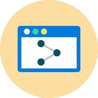 Share Icon Design vector