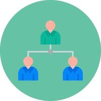 Hierarchy Icon Design vector