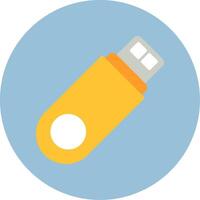 Usb Flash Drive Icon Design vector