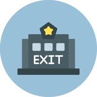 Exit Icon Design vector