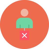 Unemployed Icon Design vector