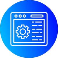 Development Icon Design vector