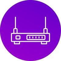 Wifi Router Icon Design vector