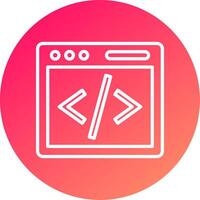 Html Icon Design vector
