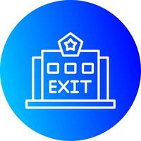 Exit Icon Design vector