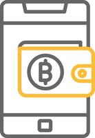 Wallet Icon Design vector