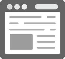 Browser Icon Design vector