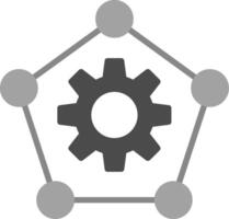 Network Icon Design vector