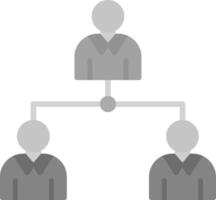 Hierarchy Icon Design vector