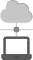 Cloud Network Icon Design vector
