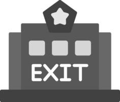Exit Icon Design vector