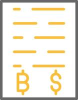 Invoice Icon Design vector