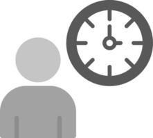 Working Hours Icon Design vector