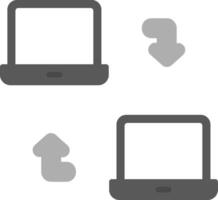 Remote Access Icon Design vector