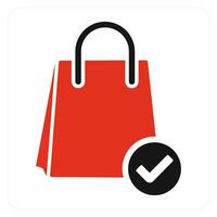 Forward Parcel and delivery icon concept vector