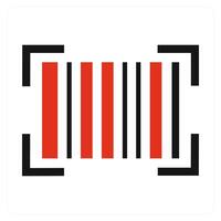 Bar Code and scanner icon concept vector