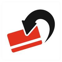 card payment and payment icon concept vector