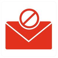 Message Security and safety icon concept vector