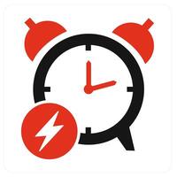 Time Management and deadline icon concept vector