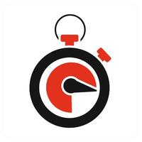 Speedometer and dashboard icon concept vector